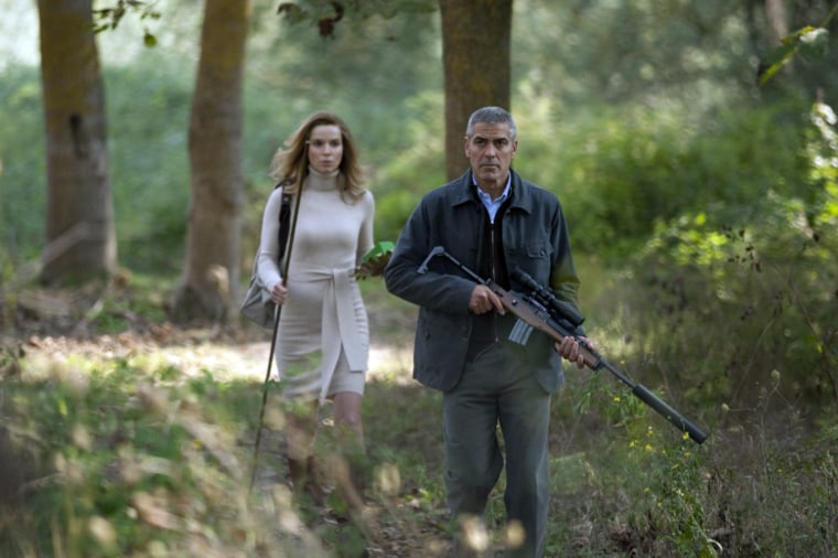 Thekla Reuten and George Clooney star in a new movie directed by Anton Corbijn, The American.